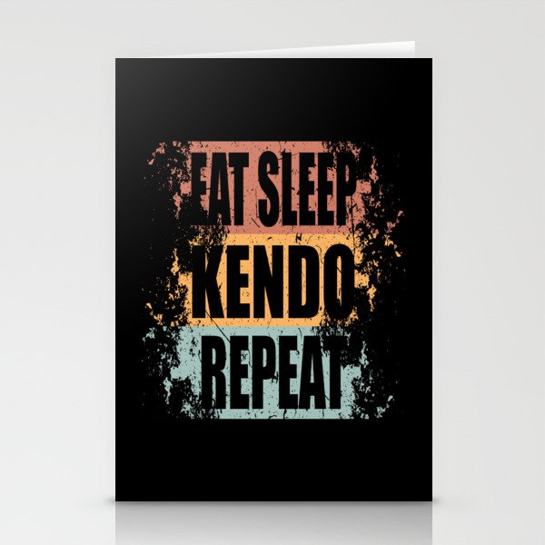 Kendo Saying funny Stationery Cards