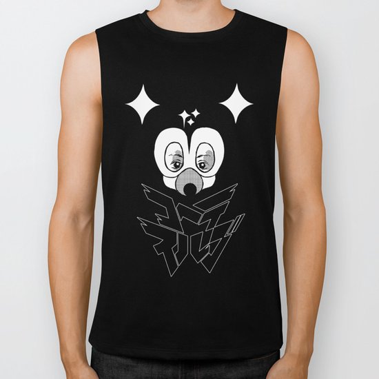 コヘテ アルゴ 【 monochrome ver。 】 Biker Tank