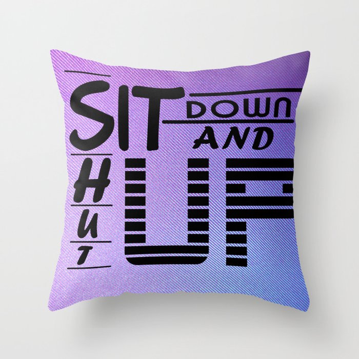 Sit down deals pillows