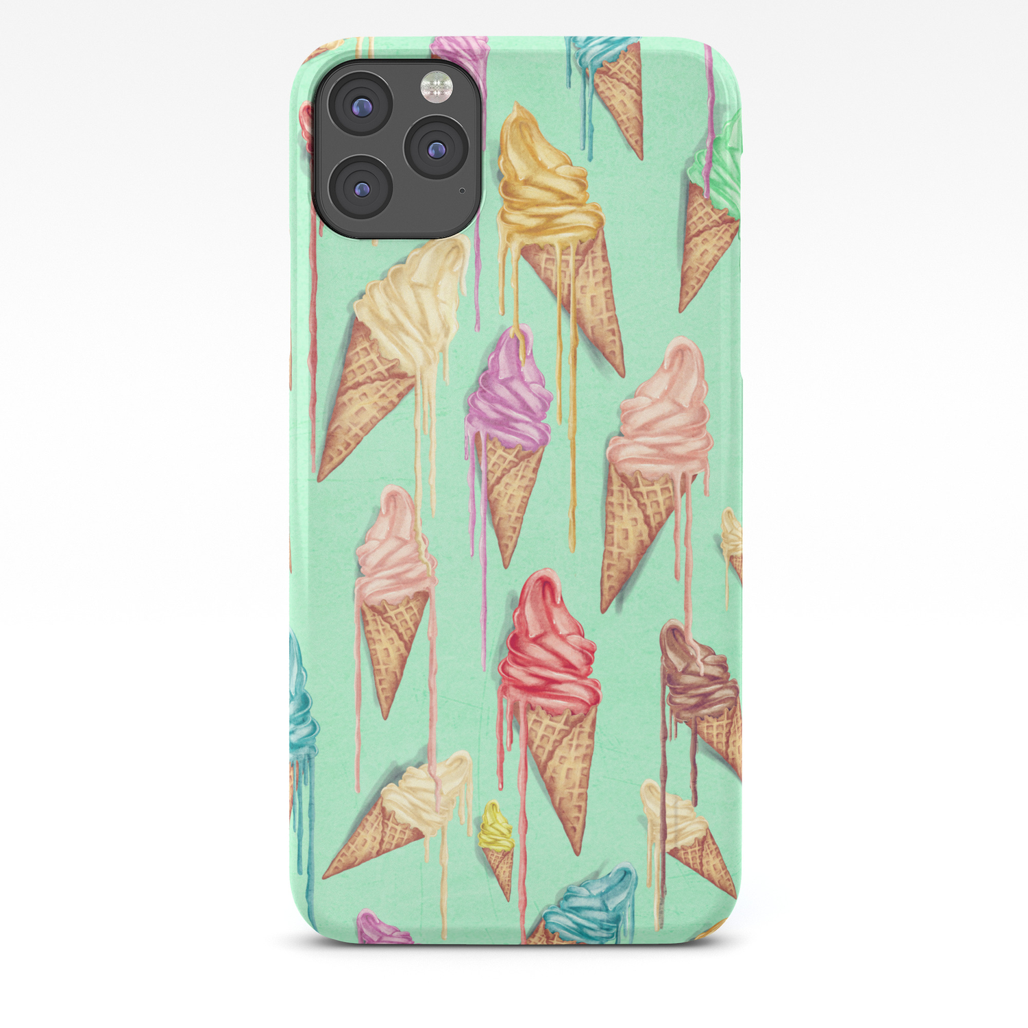 Melted ice creams iPhone 11 case Melted ice creams iPhone 11 case