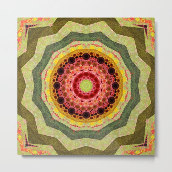 Mandala Art II Metal Print