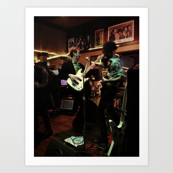 Paulie Hips And The Child Bearers Art Print