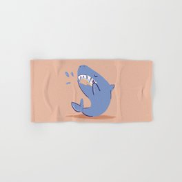 Teeth brushing shark Hand & Bath Towel