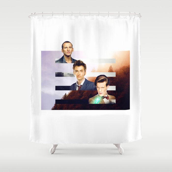doctor who? Shower Curtain