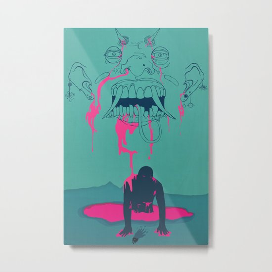 I. From the Ether, Beholden to the One Handed Man Metal Print