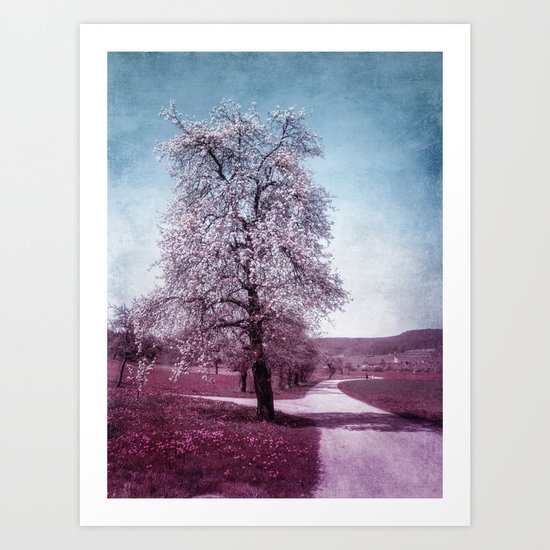 BLOOMING TIME Art Print