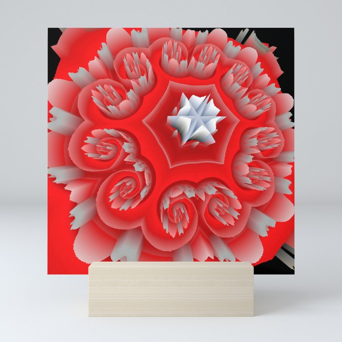 Danish 3d Mandala By Any Other Name Mini Art Print By Dkrueger Society6 Art inspiration tangle art doodle art drawings coloring pages mandala sacred geometry mandala art art design. society6