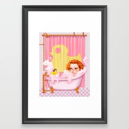 Pretty In Pink Framed Art Print