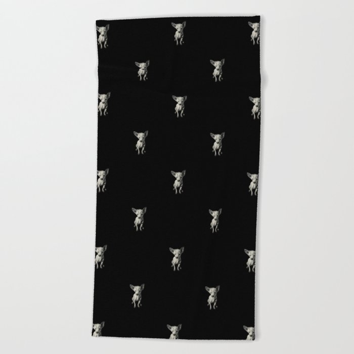 Chihuahua dog  Beach Towel