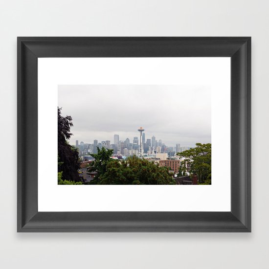 seattle Framed Art Print
