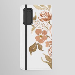 Audette Floral Painting Android Wallet Case