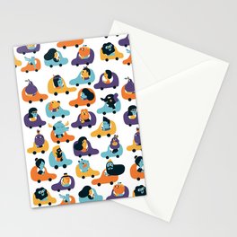 Little cars Stationery Cards