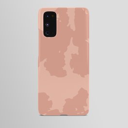 Cow Spots in Nostalgic Retro Nude Pink Android Case