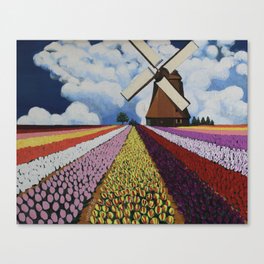 Windmill Cancer Canvas Print