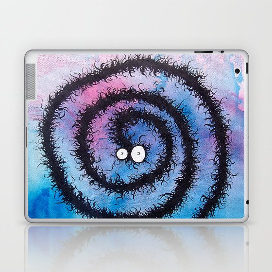 The Creatures From The Drain painting 5 Laptop & iPad Skin