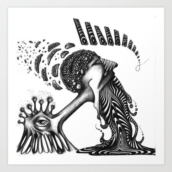 PSYKE Art Print