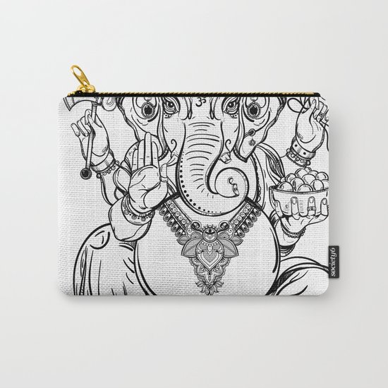 Lord Ganesha Carry-All Pouch