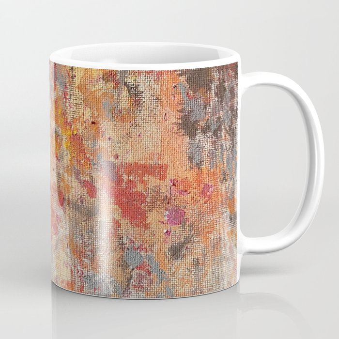 peachy gray daisy day mood Coffee Mug