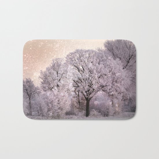 Winter Oak Fantasy Bath Mat