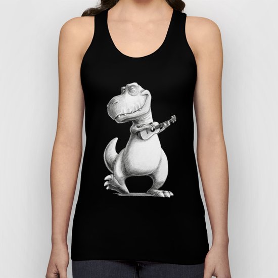Rockin' Out With A Ukelele Unisex Tank Top