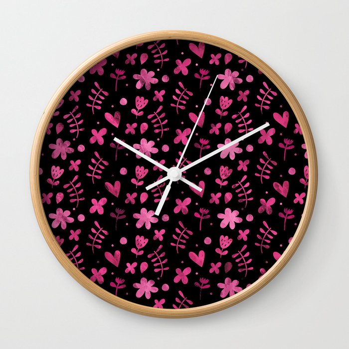 Colorful Lovely Pattern VIII Wall Clock