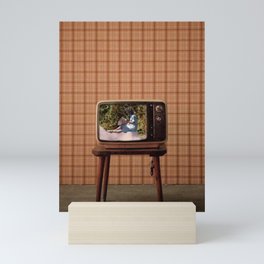 TV Hangout Mini Art Print