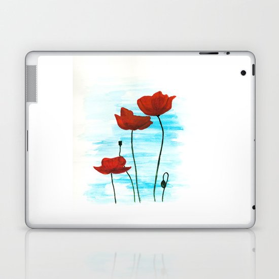 Poppies Laptop & iPad Skin