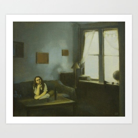 The Waiting Room Art Print