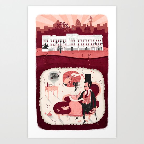 Brothel Art Print