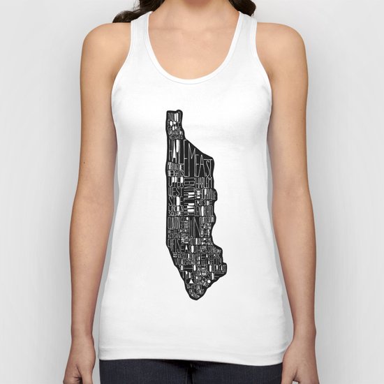 Manhattan Unisex Tank Top
