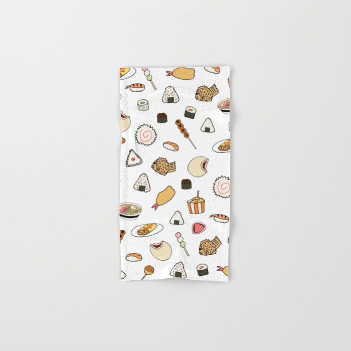 Popular Japanese Food Hand & Bath Towel