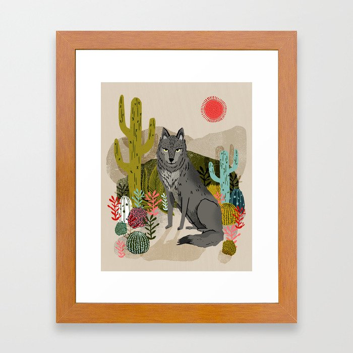 Wolf by Andrea Lauren  Framed Art Print
