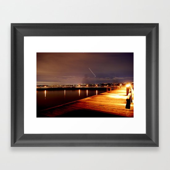 Ghost Framed Art Print