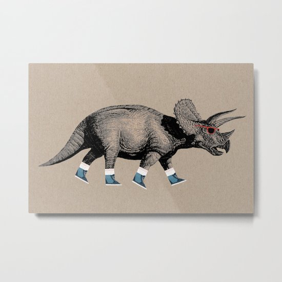 Triceratops Metal Print
