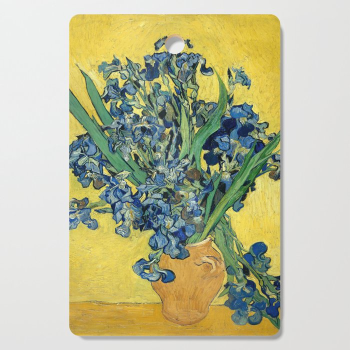 Irises by Vincent van Gogh, 1890 Cutting Board