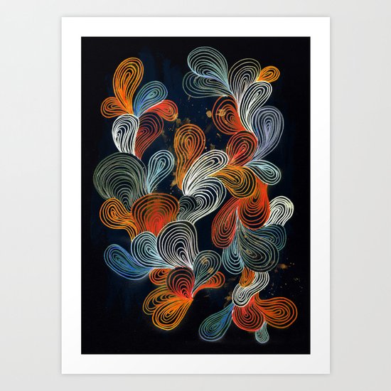Friday Night Art Print