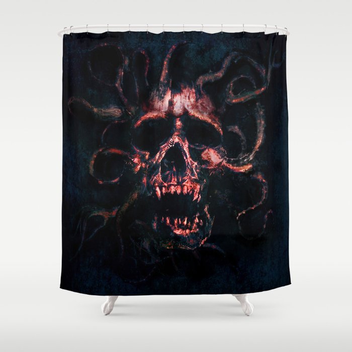 Skull Shower Curtain