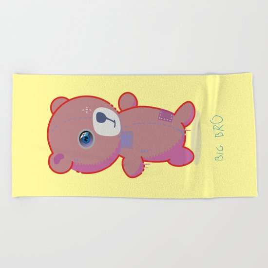 Taddy (Big Brother) Beach Towel