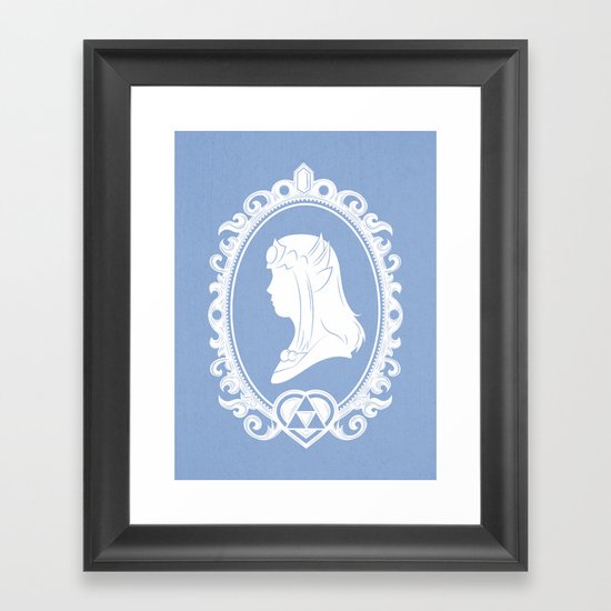 The Princess Framed Art Print