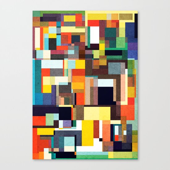 The City I Live In Canvas Print