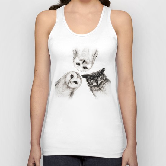 The Owl's 3 Unisex Tank Top