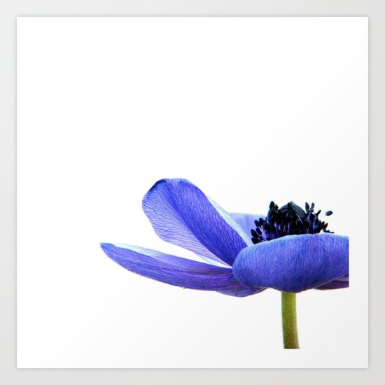 Blue Tutu Art Print