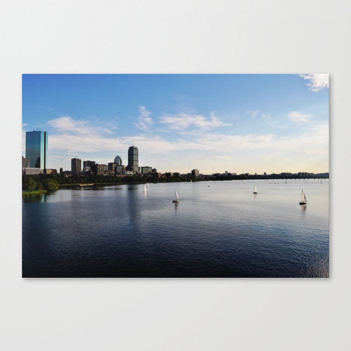 I Love that Dirty Water! Canvas Print