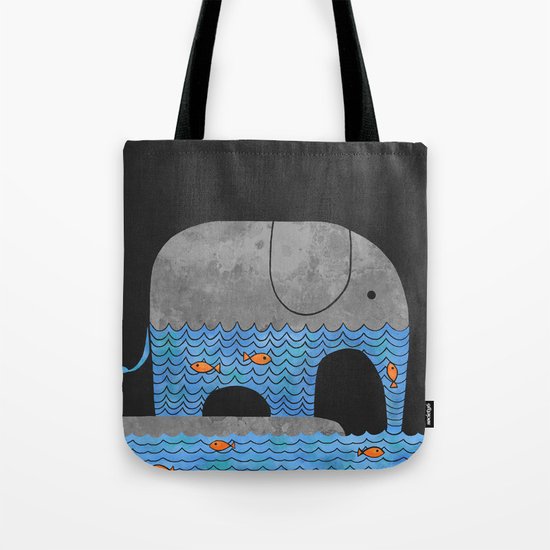 Thirsty Elephant Tote Bag