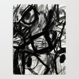 Mildness 6. Abstract drawing.  Poster