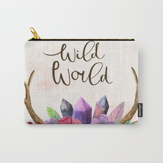 Wild world Carry-All Pouch