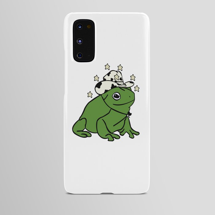 Frog With A Cowboy Hat Android Case