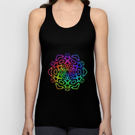 Rainbow ornament Unisex Tank Top