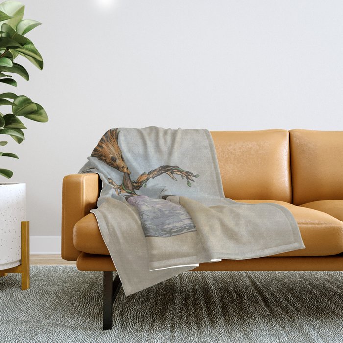 Baby groot throw best sale blanket