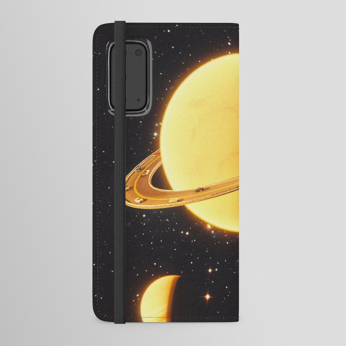 Traffic On Saturn Android Wallet Case